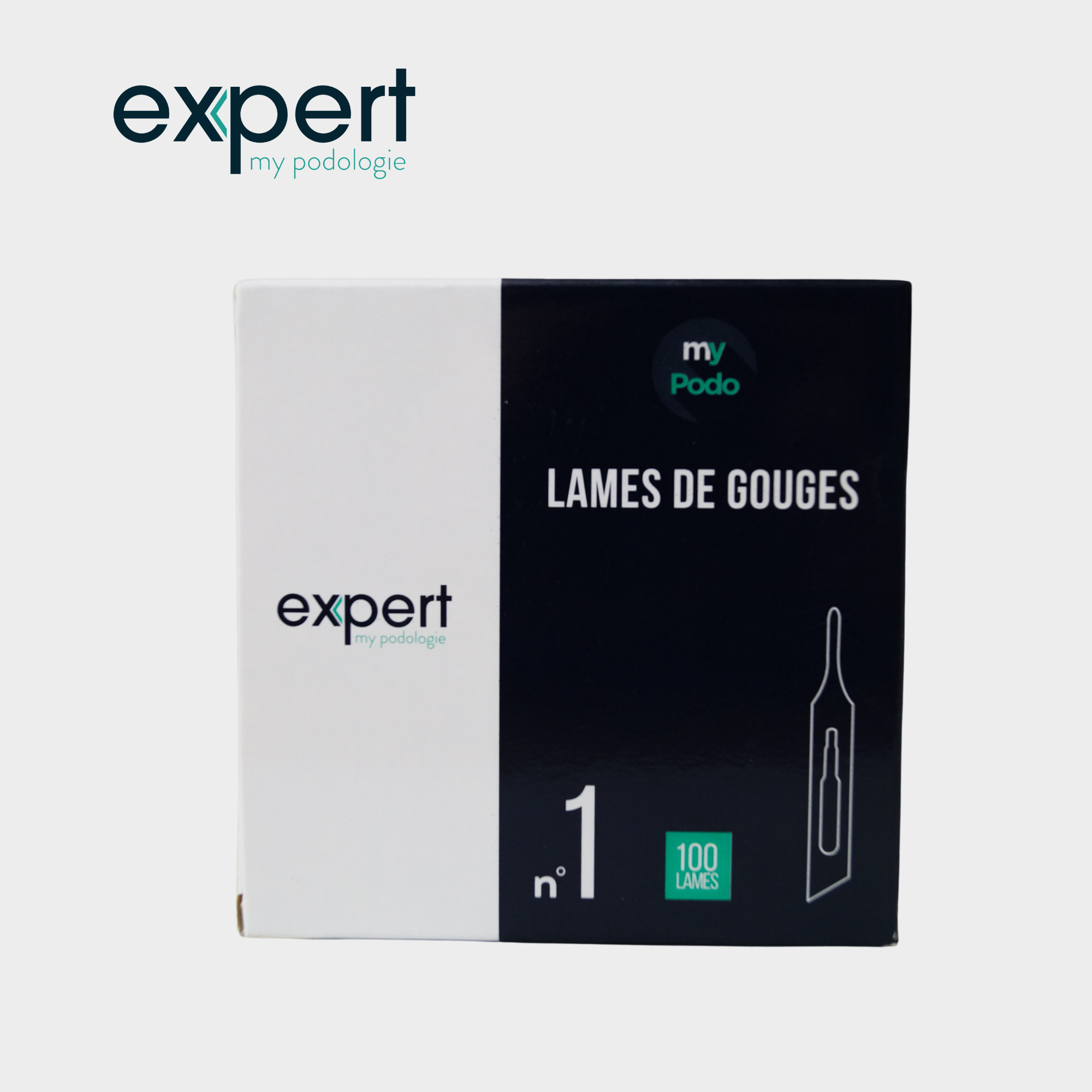 100 Lames de gouges stériles - Expert by My Podologie