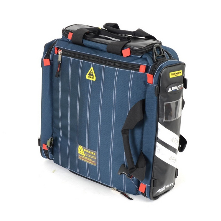 Sac de secours 46 litres MATRIX - Rouge ou bleu - DIMATEX