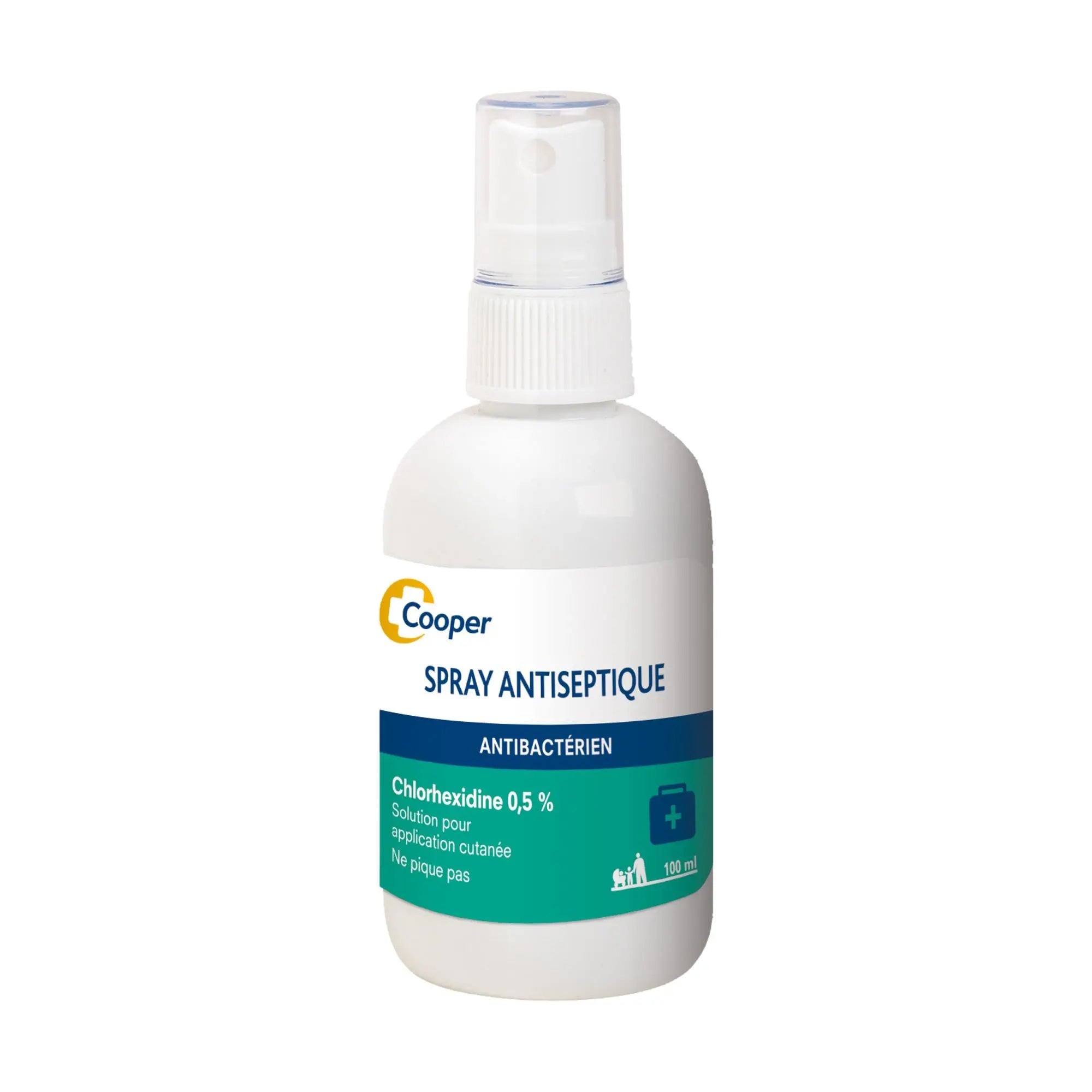 Antispetique Chlorex 0,5% spray 100ml - Cooper