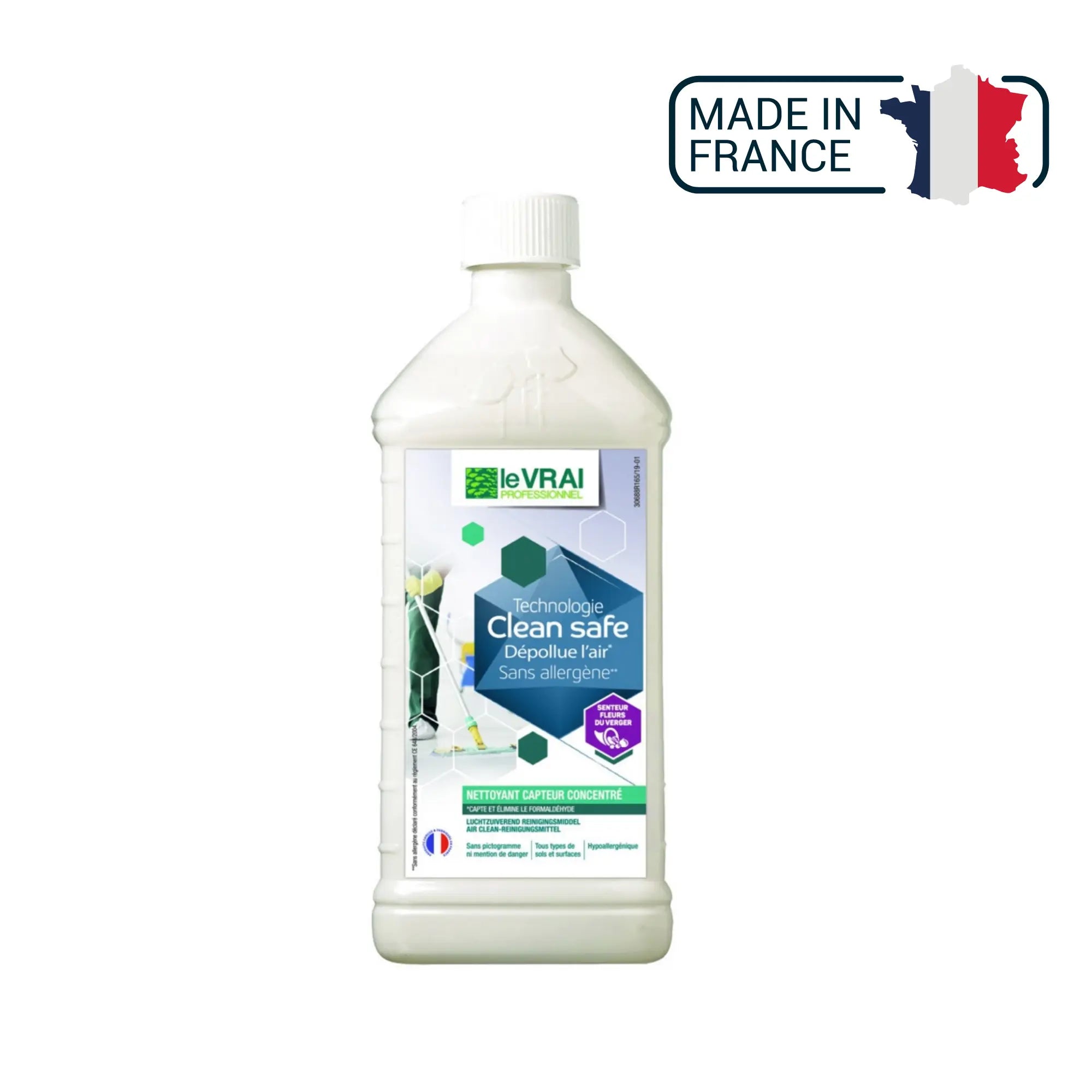 Clean Safe Nettoyant Capteur Concentré - 1L ou 5L - Le Vrai Professionnel