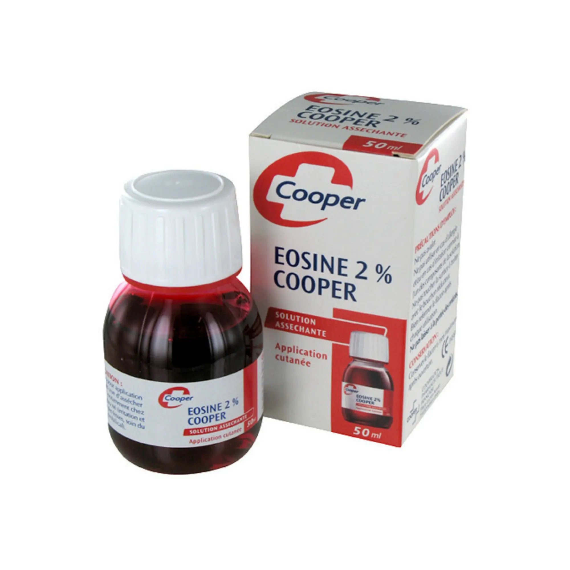 Flacon éosine 2% - 50 ml - Cooper - My Podologie