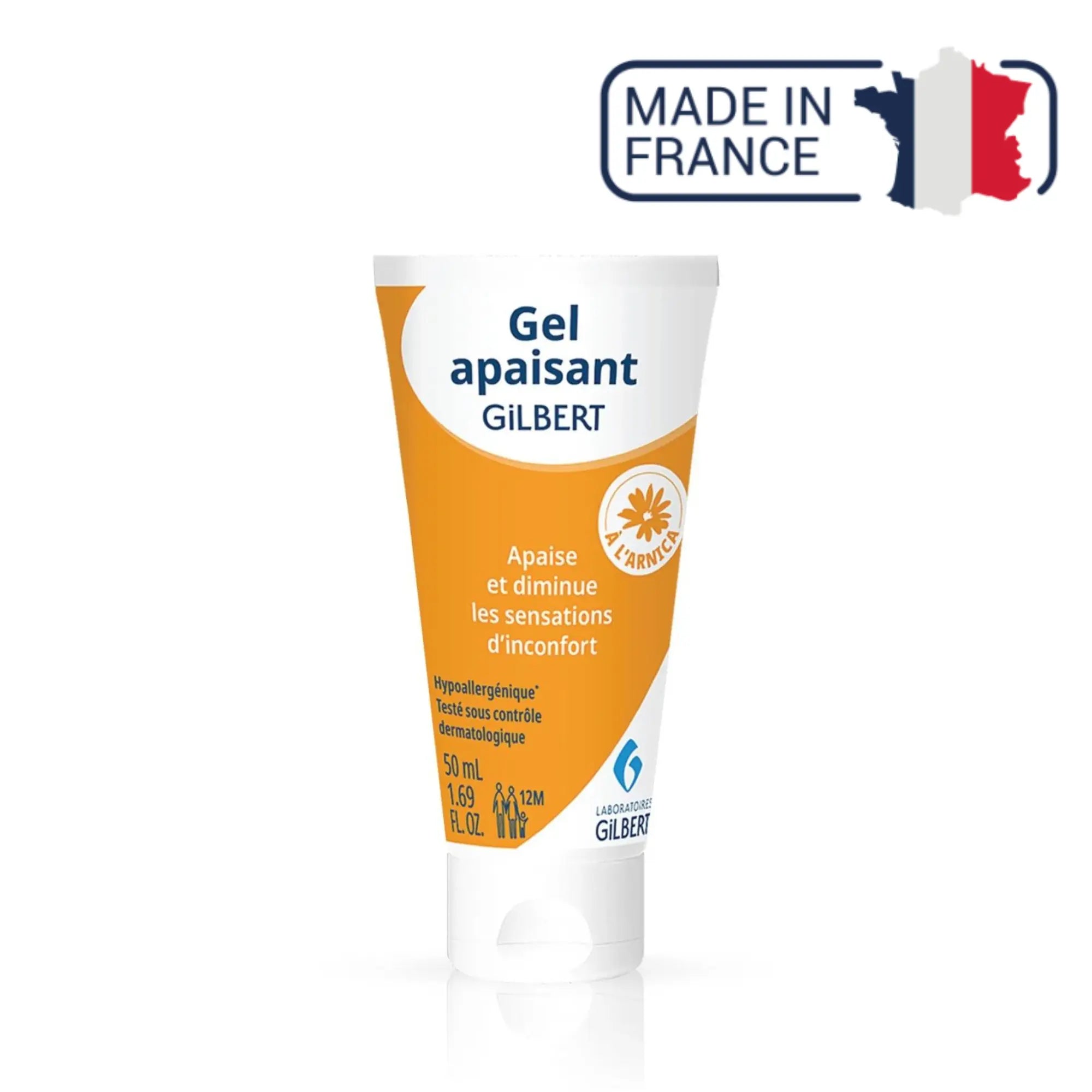 Gel apaisant Arnicrise 50 ml - Soulage bleus, bosses et coups - Laboratoires Gilbert - My Podologie