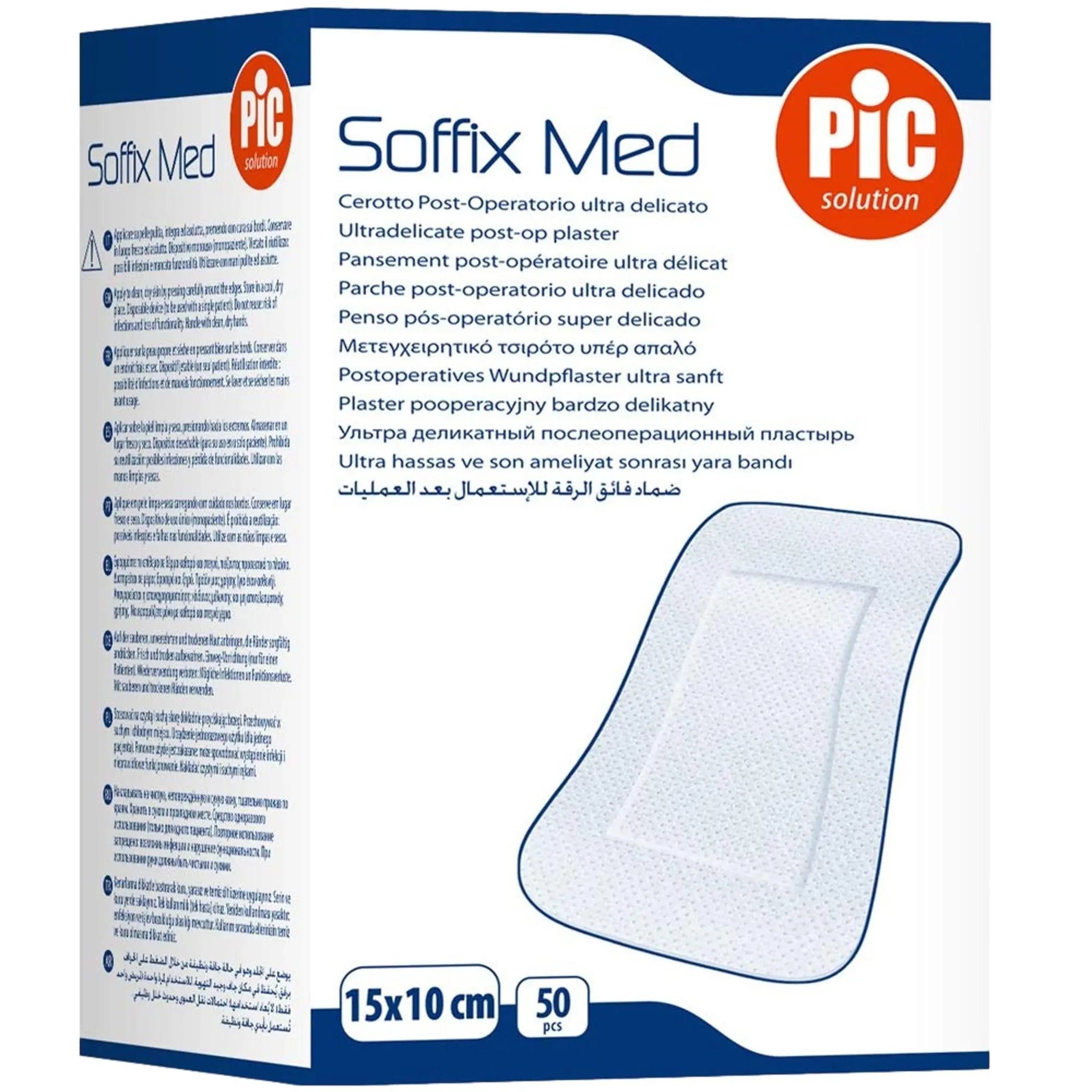 Pansements adhésifs Soffix Med - 4 dimensions - Pic Solution - My Podologie