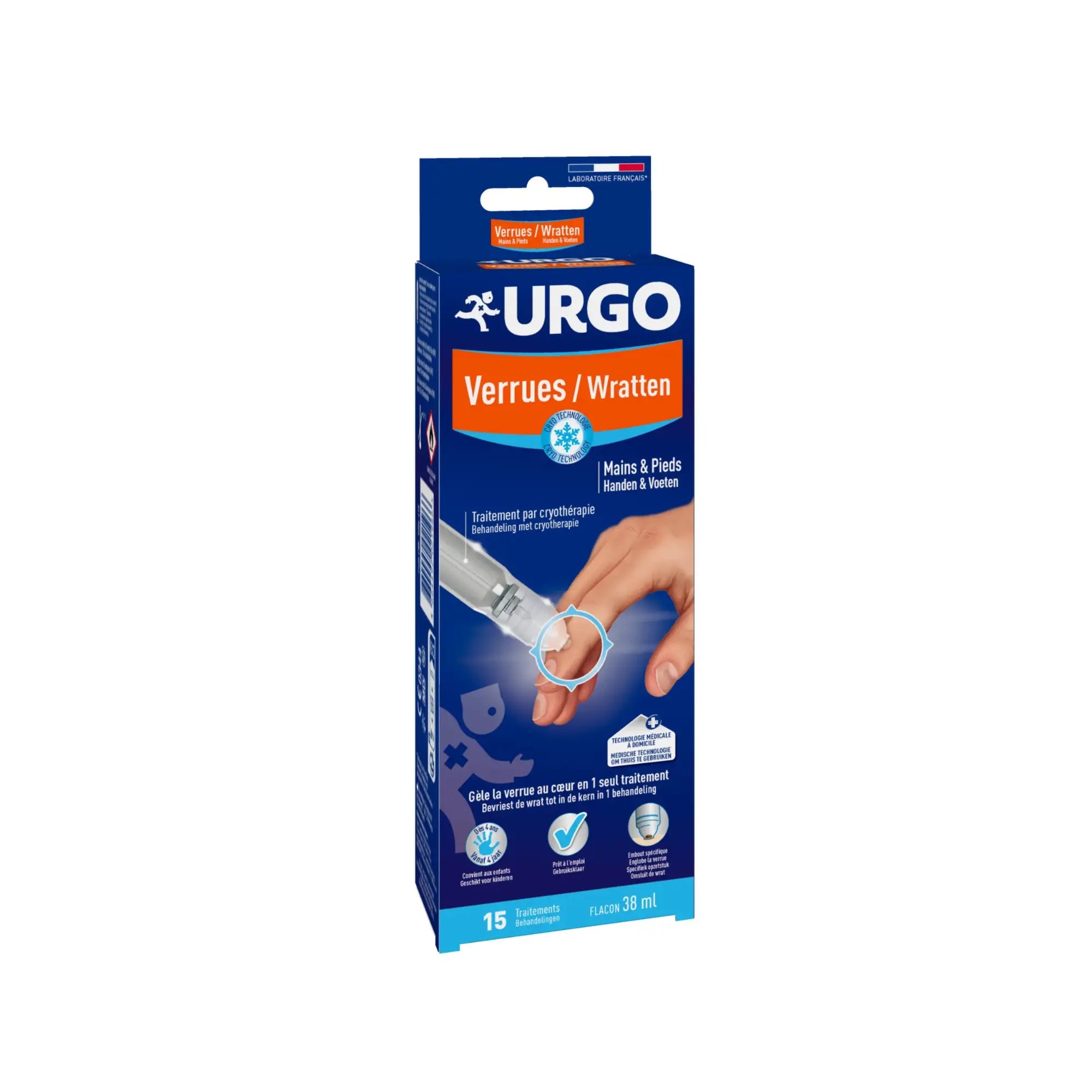 Traitement par cryothérapie des verrues - Mains et Pieds - 38 ml - Urgo Urgo 