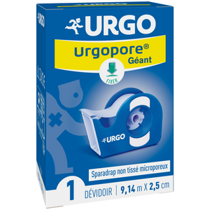 Urgopore - Sparadraps microporeux - Urgo Urgo  9-14-m-x-2-5-cm